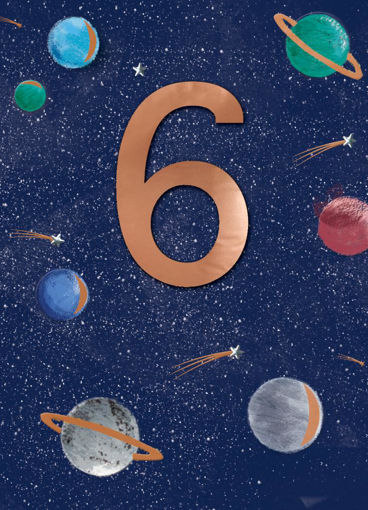 Picture of 6TH BIRTHDAY CARD SPACE
